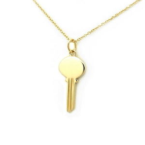 Tiffany Modern Key Oval Key Necklace